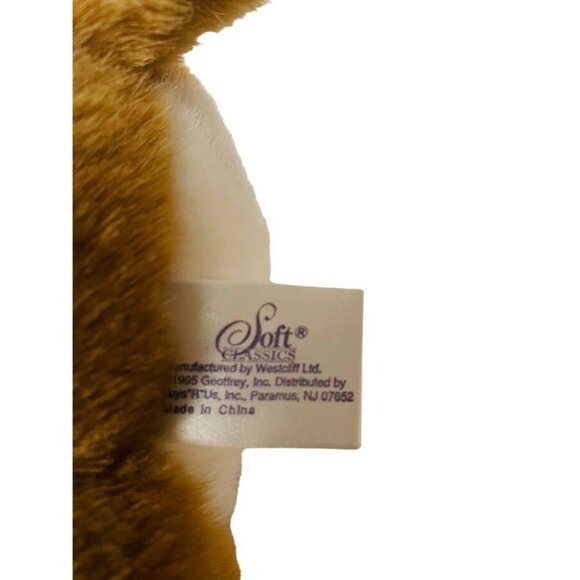 Vintage Geoffrey Soft Classics Tiger Plush Collectible Stuffed Animal Toy - Picture 11 of 11